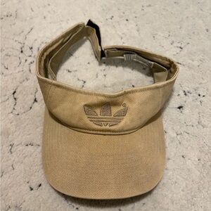 Adidas Beige Visor Hat
